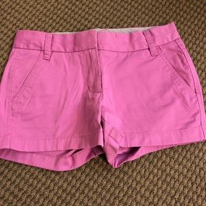 J-crew purple-ish pink Chino shorts